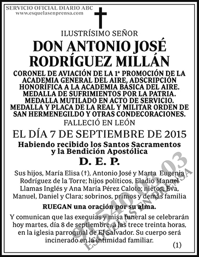 Antonio José Rodríguez Millán